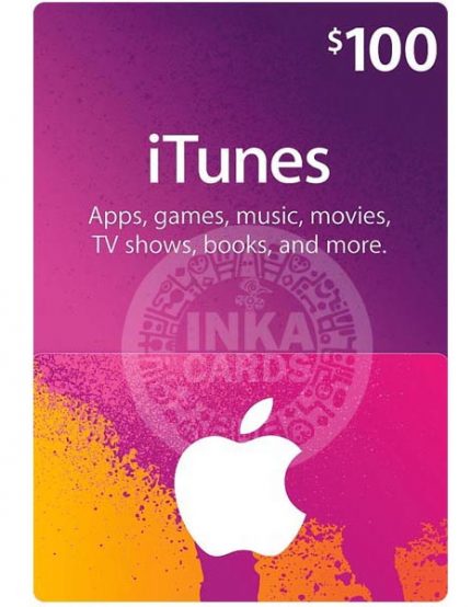 $100 USA iTunes AppStore Gift Card