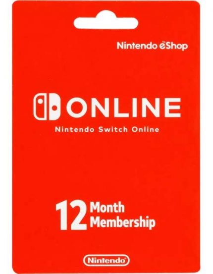 12 Meses USA Nintendo Online Membresía (copia)