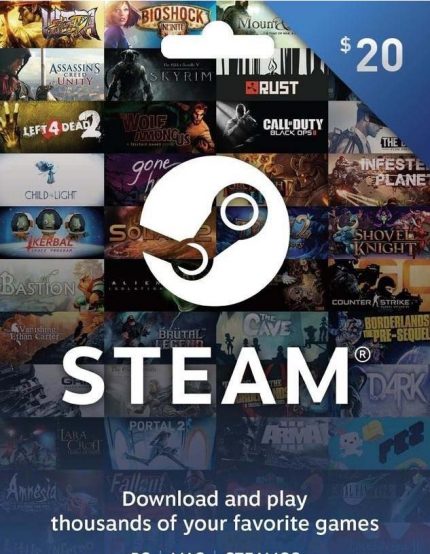 $20 Steam Tarjeta de Regalo Global