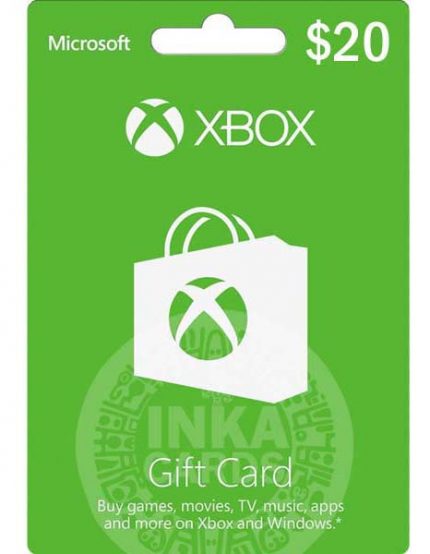 $20 USA Xbox Tarjeta de Regalo