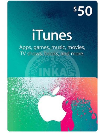 $50 USA iTunes AppStore Gift Card