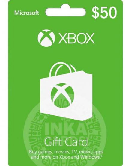 $50 USA Xbox Tarjeta de Regalo