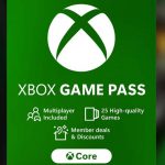3 meses Xbox Game Pass core membresía